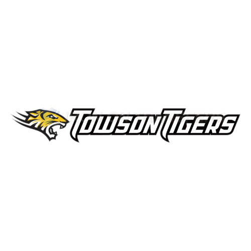 Towson Tigers Logo T-shirts Iron On Transfers N6576